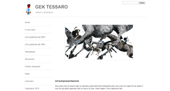 Desktop Screenshot of gektessaro.it